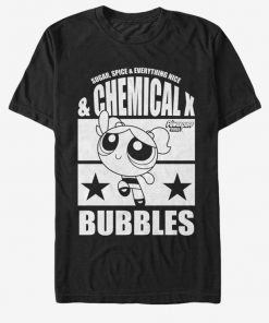 The Powerpuff Girls Chemical X Bubbles t shirt RF