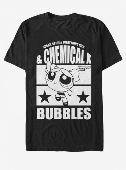 The Powerpuff Girls Chemical X Bubbles t shirt RF