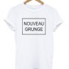 nouveau grunge t shirt RF