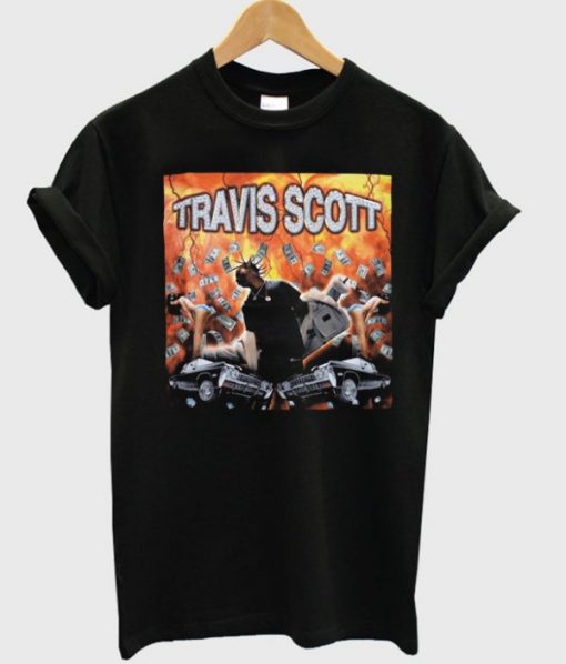 Diamond X Travis Scott Explosion T-shirt