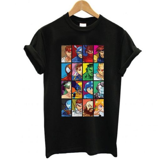 Marvel Vs Capcom t shirt RF