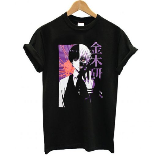 Tokyo Ghoul Kaneki Split Face t shirt RF