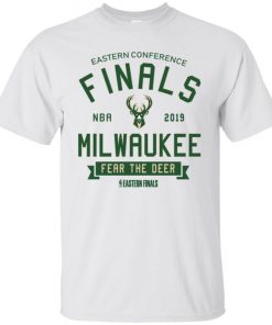 2019 Eastern Conference Finals Milwaukee Bucks t shirt RF