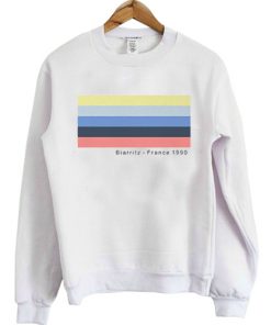 biarritz france 1990 sweatshirt RF