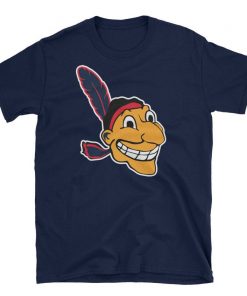 Chief Wahoo Cleveland Baseball t shirt RF