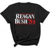 Reagan Bush 84 Ronald Reagan Bush Political POTUS vintage t shirt RF