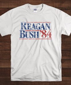 Reagan Bush 84 vintage 80s t shirt RF