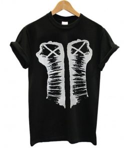 CM PUNK White Fists t shirt