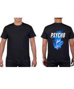 Santan dave Psycho back print t shirt