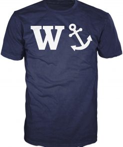 W Anchor funny t shirt