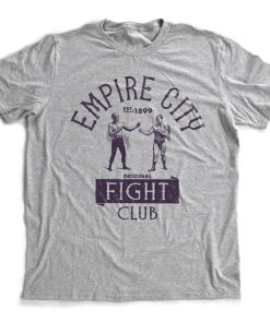 FIGHT CLUB Empire City — funny sarcastic 'vintage fiction' retro t shirt