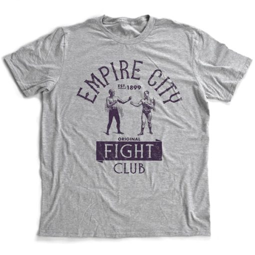 FIGHT CLUB Empire City — funny sarcastic 'vintage fiction' retro t shirt