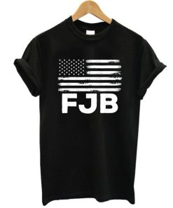 FJB Pro America US Distressed Flag F Biden t shirt