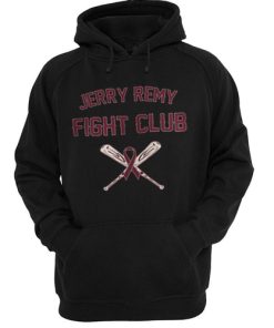 Jerry Remy Fight Club Believe in Boston Lung Cancer hoodie