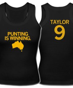 Punting Is Winning Tory Taylor tank top