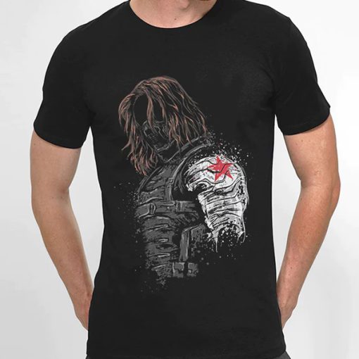 Winter Soldier Bucky Barnes t shirt