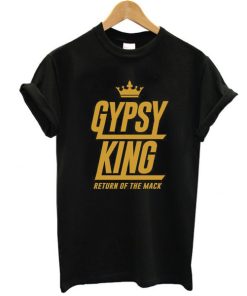 gypsy king tyson fury t shirt