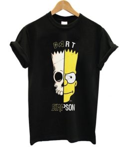 Bart Simpson Skull t shirt RF