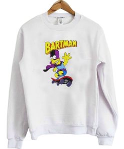 Funny Bart Simpsons Skateborading sweatshirt RF