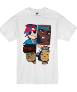 Gorillaz Members t shirt