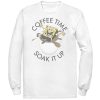 Spongebob Coffee Time Soak It Up sweatshirt RF