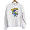 Vintage Bootleg Bart Simpson Bartman sweatshirt RF