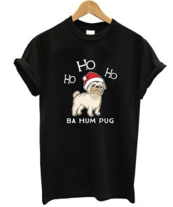 Bah Hum Pug Christmas Pug Santa t shirt