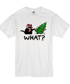 Christmas Cat t shirt