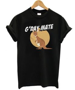 Australia T Shirt, Kangaroo Shirt, G'Day Mate Kangaroo t shirt