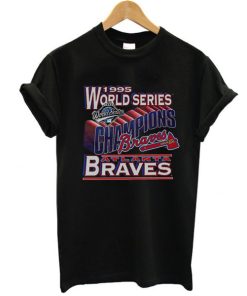 Vintage 1995 Atlanta Braves World Series Champions t shirt, 1995 Baseball Champions shirt