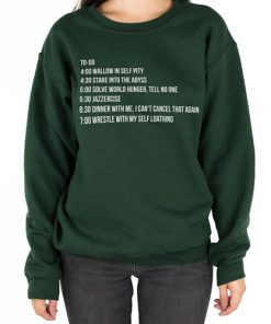 Christmas To-Do List Crewneck sweatshirt