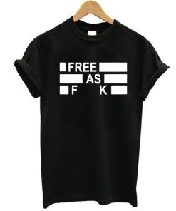 Kyle rittenhouse free as fuck t shirt