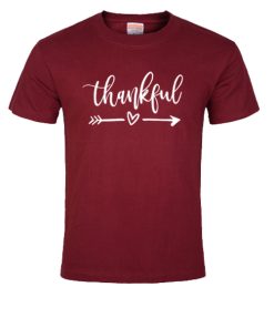 Thankful t shirt, Thanksgiving T Shirt, Cute Thankful heart t-shirt