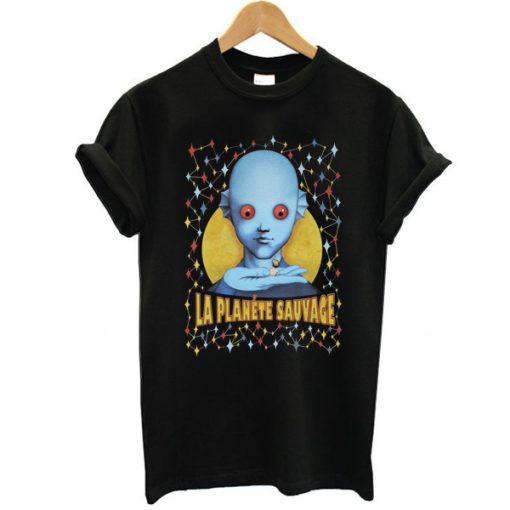 70s Cult Movie t shirt,Fantastic Planet, sci fi weird movie