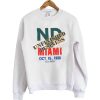 Catholics Vs Convicts Miami 1988 sweatshirt