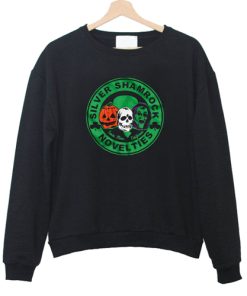 Halloween Silver shamrock novelties sweatshirt