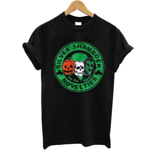 Halloween Silver shamrock novelties t shirt