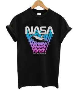 NASA Space Shuttle Snail Effect t shirt RF