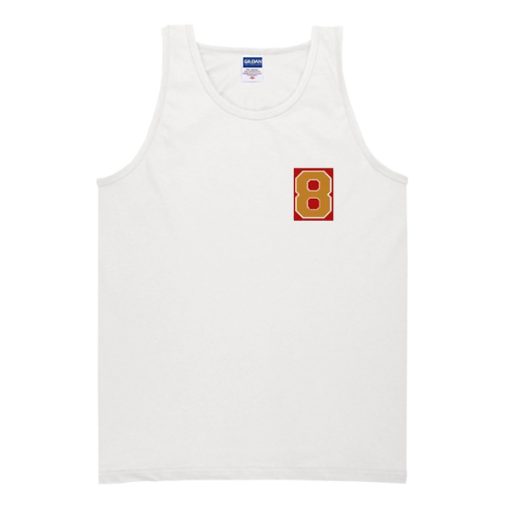 Number 8 tank top