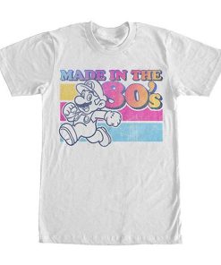 Super Mario 'Made in the 80's' t shirt RF