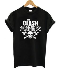 The Clash Japanese Skull t shirt