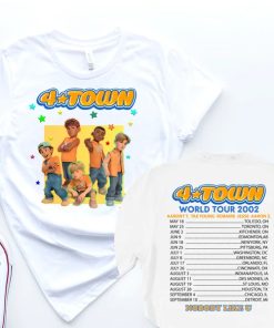 4 Town World Tour 2002 t shirt