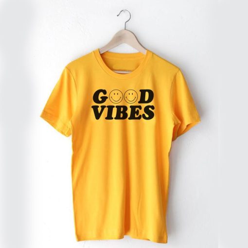 Good Vibes Smiley t shirt RF