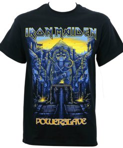 Iron Maiden Dark Ink Powerslave Graphic t shirt