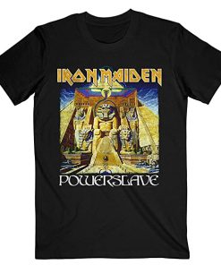 Iron Maiden Powerslave World Slavery Tour t shirt