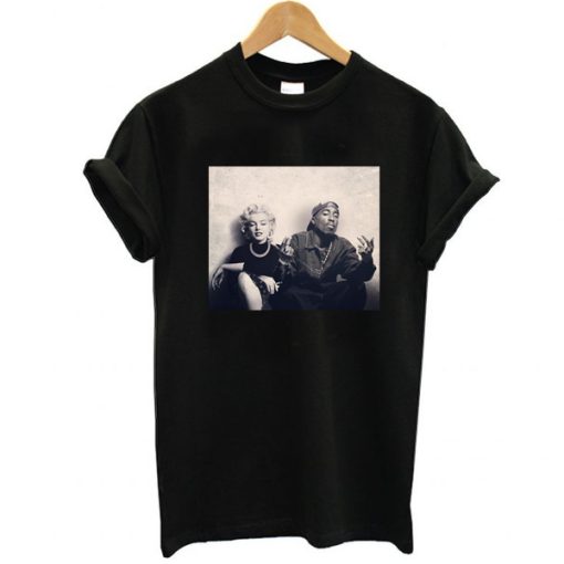 Marilyn Monroe x Tupac Shakur t shirt RF