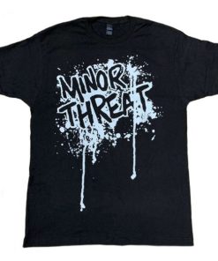 Minor Threat Drips t shirt