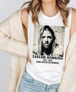 Rip Taylor Hawkins Thank You For The Memories Foo Fighter Band tank top