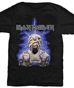 Rock Off Iron Maiden 'Powerslave Mummy' t shirt