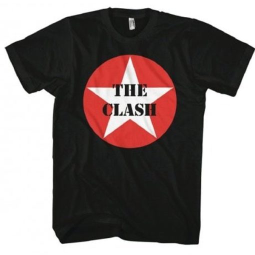 The Clash Star Logo t shirt